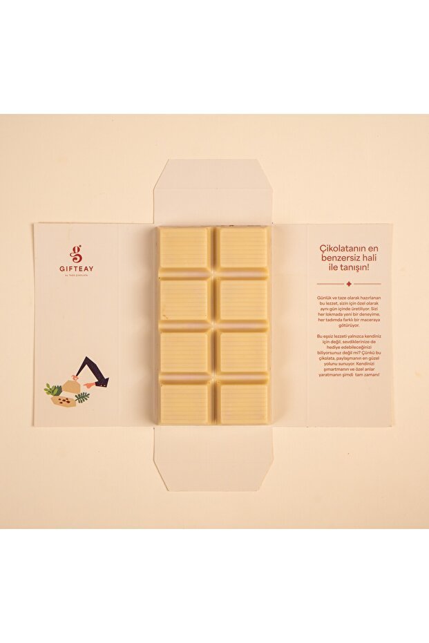 Beirut Chocolate: White Chocolate with Crispy Kadayif and Red Berry Filling - TryAladdin