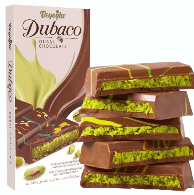 Beyoglu | Dubaco Crispy Kadayif Dubai Milk Chocolate - 95g - TryAladdin