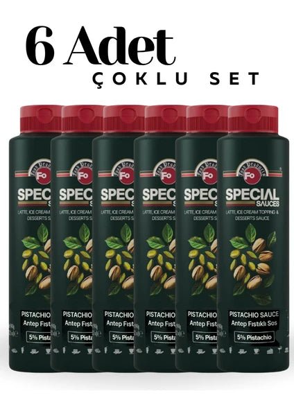 FO Antep Pistachio Topping Sauce with %5 Pistachio - TryAladdin