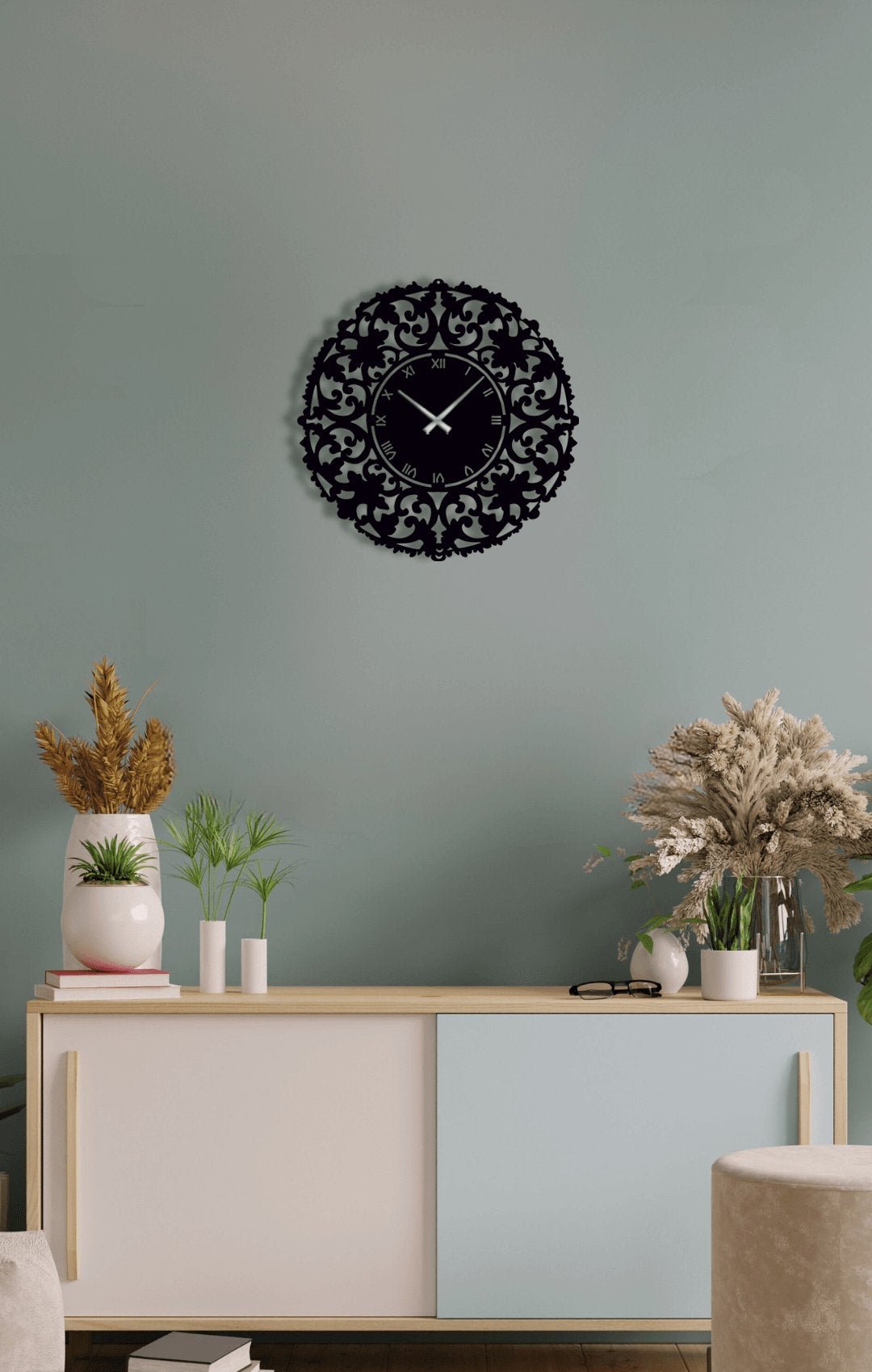NR Dizayn | Decorative Metal Wall Clock - TryAladdin