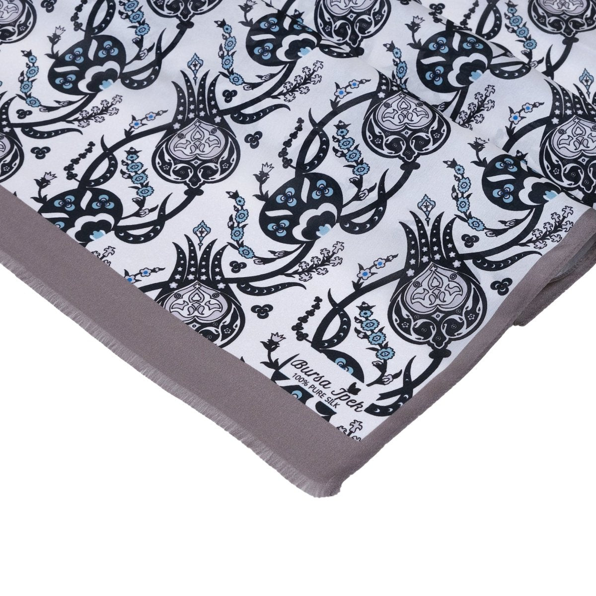 Sirali Lale Breathable Silk Scarf in Rosy Brown Color - TryAladdin