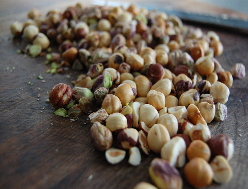 turkish pistachio and hazelnuts