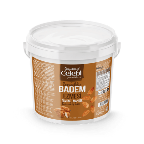 Celebiogullari Professional Spreadable Almond Butter (50%) - 500g, 1kg & 5kg Buckets - TryAladdin