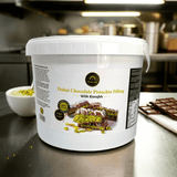 Malak Dubai Chocolate Pistachio Filling with with Kunafeh - 20% Pistachio - TryAladdin