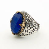 Oval Blue Paraiba Tourmaline Ring - TryAladdin