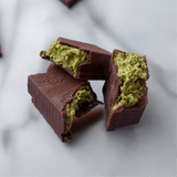 Pistachio Praline Dubai Chocolate Bar – Crispy & Nutty Delight 37gr (6pcs) - TryAladdin