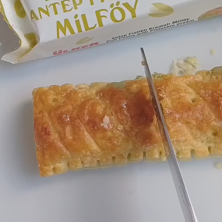 Ulker | Kat Kat Tat Crispy Puff Pastry with Pistachio Cream