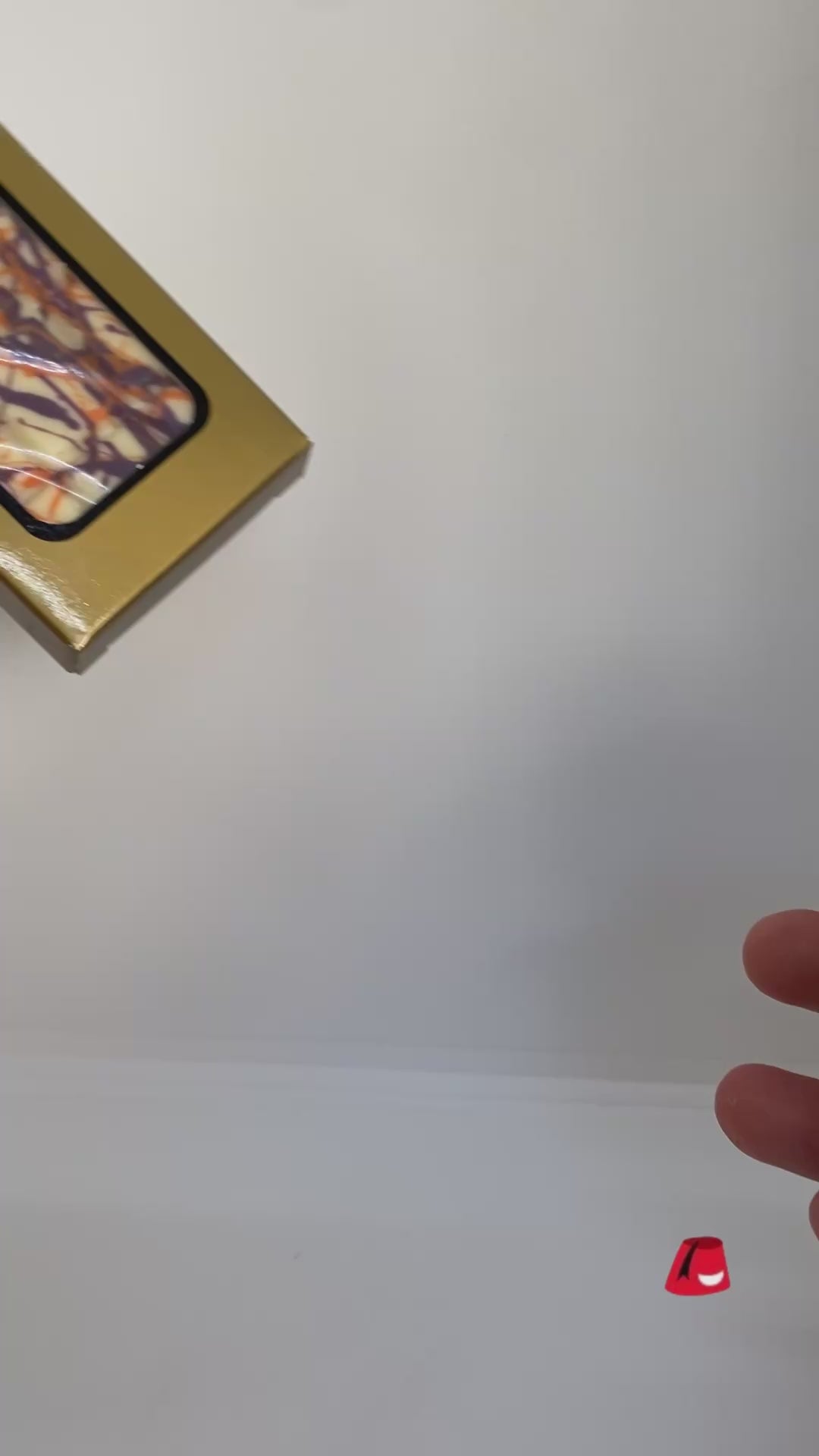 White Dubai Style Chocolate with Mango, Passion Fruit and Popping Chocolates- 75g