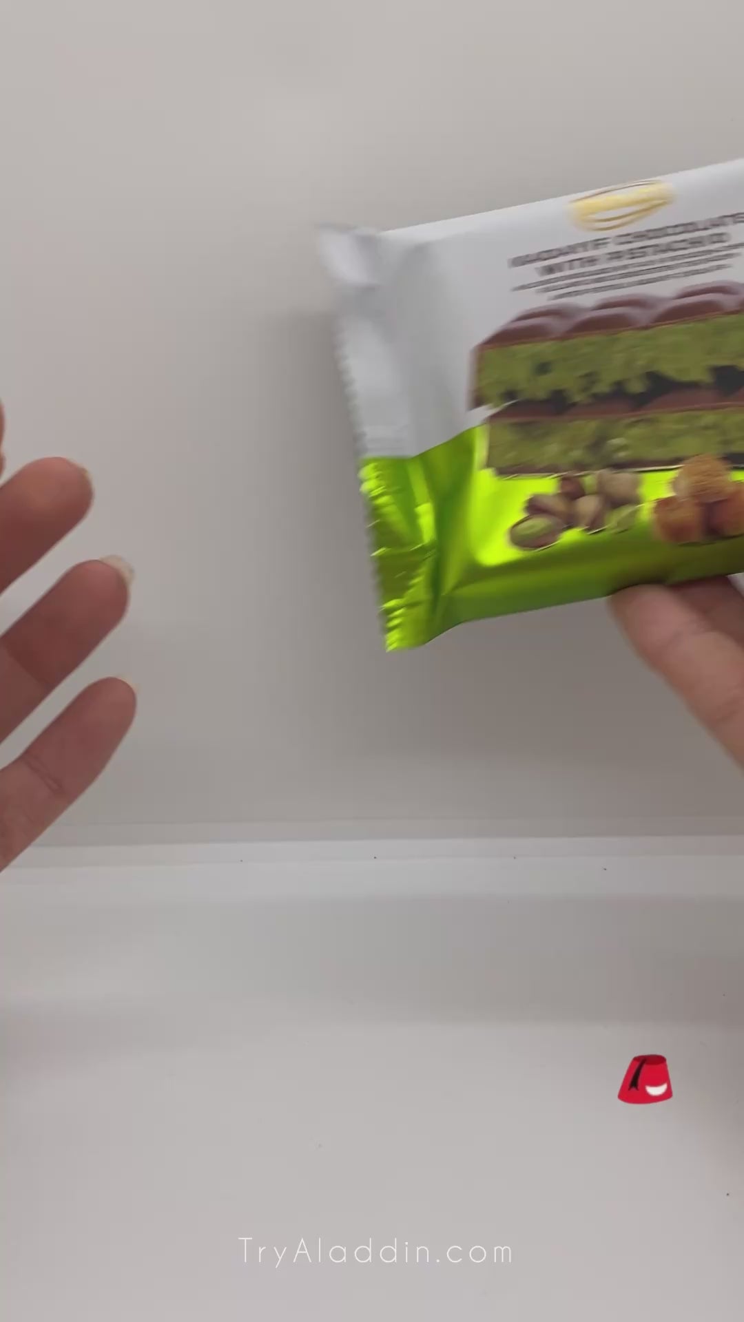 Antep Pistachio & Kadayif Dubai Chocolate Bar - Unique Middle Eastern Delight