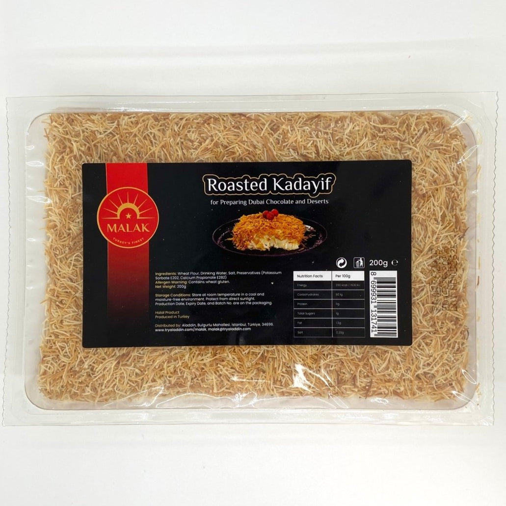 Roasted Kadayif for Preparing Dubai Chocolate and Desserts 200g - TryAladdin