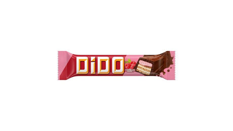 Ulker | Dido Chocolate Covered Wafer Bar Filled with Raspberry Cream - TryAladdin