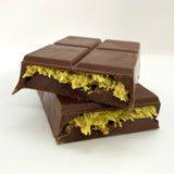 V - Gift Pistachio Praline Dubai Chocolate Bar – 146g - TryAladdin