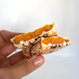 White Dubai Style Chocolate with Mango, Dragon Fruit and Popping Chocolates - 75g - TryAladdin