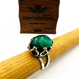 Women's Oval Emerald Ring - TryAladdin