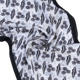 Cintemani Breathable Silk Scarf in Black Color - TryAladdin