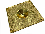 Lavina | Bronze Ashtray Copper Gold Color (10 cm) - TryAladdin