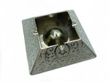 Lavina | Bronze Ashtray Silver Color (10 cm) - TryAladdin