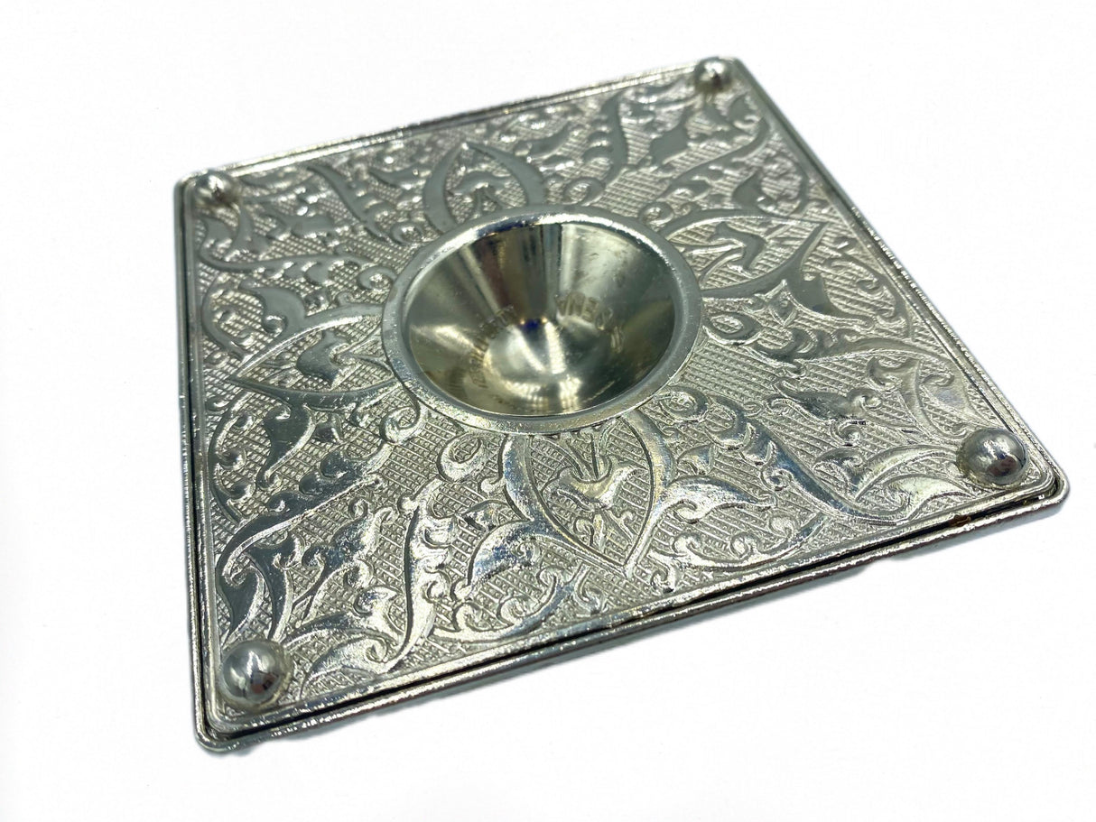 Lavina | Bronze Ashtray Silver Color (10 cm) - TryAladdin