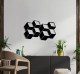 NR Dizayn | Cube Decorative Metal Wall Art - TryAladdin