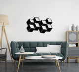 NR Dizayn | Cube Decorative Metal Wall Art - TryAladdin
