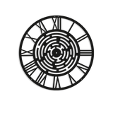 NR Dizayn | Decorative Metal Wall Clock - TryAladdin