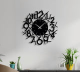 NR Dizayn | Decorative Metal Wall Clock - TryAladdin