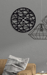 NR Dizayn | Decorative Metal Wall Clock - TryAladdin