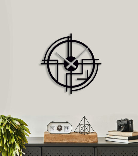NR Dizayn | Decorative Metal Wall Clock - TryAladdin