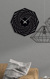 NR Dizayn | Decorative Metal Wall Clock - TryAladdin