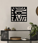 NR Dizayn | Matmazel Decorative Metal Wall Art - TryAladdin