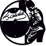 NR Dizayn | Mustafa Kemal Ataturk Decorative Metal Wall Clock - TryAladdin