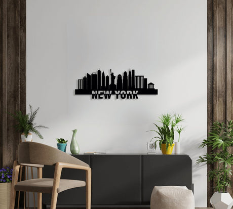 NR Dizayn | New York Decorative Metal Wall Art - TryAladdin