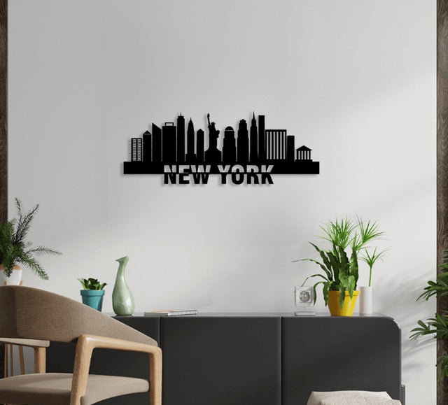 NR Dizayn | New York Decorative Metal Wall Art - TryAladdin