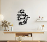 NR Dizayn | Sailboat Ship Decorative Metal Wall Art - TryAladdin