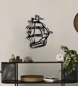 NR Dizayn | Sailboat Ship Decorative Metal Wall Art - TryAladdin
