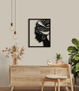 NR Dizayn | Women Decorative Metal Wall Art - TryAladdin