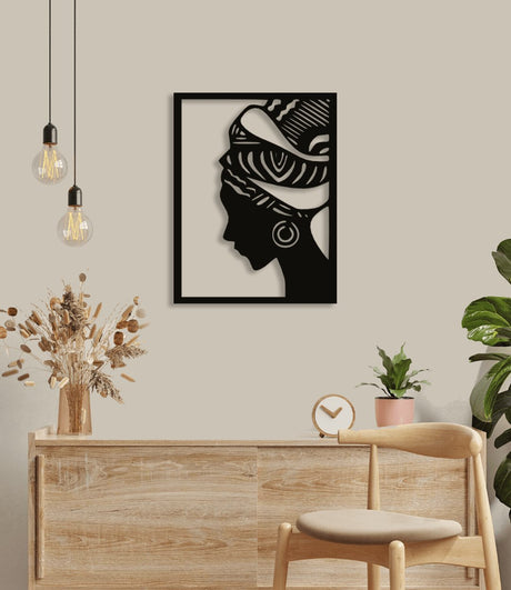 NR Dizayn | Women Decorative Metal Wall Art - TryAladdin