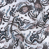 Sirali Lale Breathable Silk Scarf in Chocolate Brown Color - TryAladdin