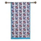 Sirali Lale Breathable Silk Scarf in Deep Sea Blue Color - TryAladdin