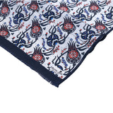 Sirali Lale Breathable Silk Scarf in Royal Blue Color - TryAladdin