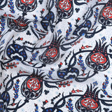Sirali Lale Breathable Silk Scarf in Royal Blue Color - TryAladdin