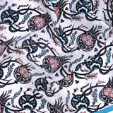 Sirali Lale Breathable Silk Scarf in Sapphire Blue Color - TryAladdin