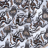 Sirali Lale Breathable Silk Scarf in Tumbleweed Brown Color - TryAladdin